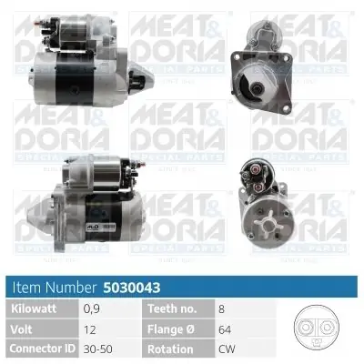 Darmowa dostawa Rozrusznik MEAT & DORIA 5030043