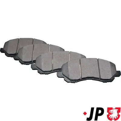 Oferta Zestaw klocków hamulcowych, hamulce tarczowe JP GROUP 5063600910
