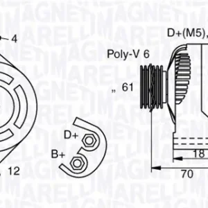 Alternator MAGNETI MARELLI 063377005010 Wybór klientów
