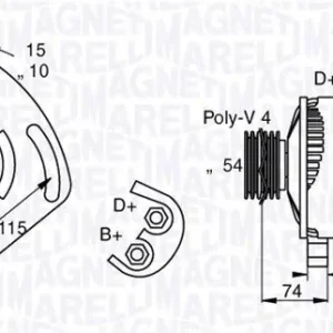 Alternator MAGNETI MARELLI 063377011010 Sprawdź teraz
