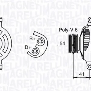 Alternator MAGNETI MARELLI 063377028010 Wyjątkowa oferta