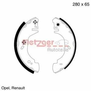 Zestaw szczęk hamulcowych METZGER MG 807 Premium
