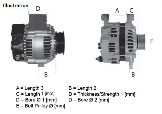 Wysoka jakość Alternator 12V LUCAS LRB00144R 028903023R