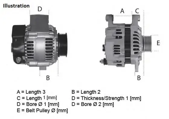Alternator 12V LUCAS LRA02162 1501750 Ostatnie sztuki
