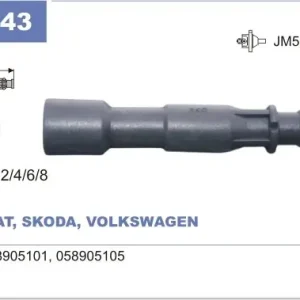 Do wyczerpania zapasów Fajka świec JANMOR JM2043 058905447C